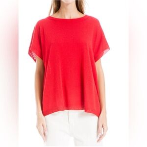 NWT Max Studio short sleeve sweater